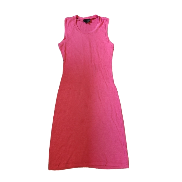 Bright pink Wilfred Free bodycon dress - Picture 1 of 8